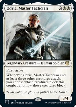 Odric, Master Tactician [Innistrad: Midnight Hunt Commander]