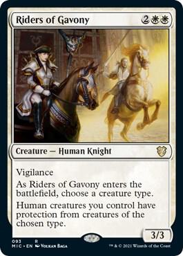 Riders of Gavony [Innistrad: Midnight Hunt Commander]