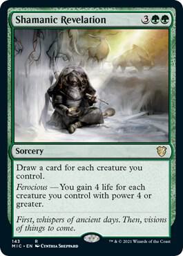 Shamanic Revelation [Innistrad: Midnight Hunt Commander]