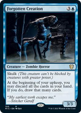 Forgotten Creation [Innistrad: Midnight Hunt Commander]
