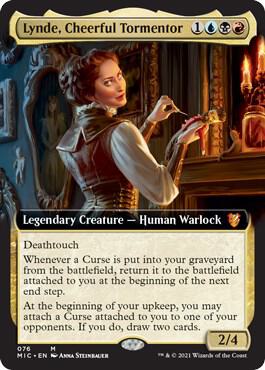 Lynde, Cheerful Tormentor (Extended Art) [Innistrad: Midnight Hunt Commander]