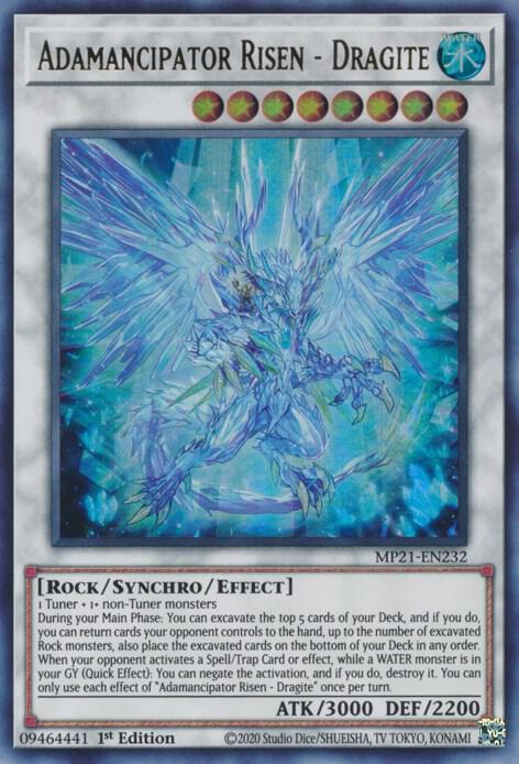 Adamancipator Risen - Dragite [MP21-EN232] Ultra Rare