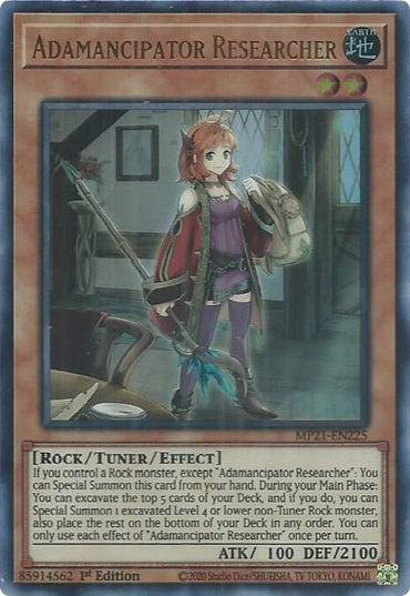 Adamancipator Researcher [MP21-EN225] Ultra Rare