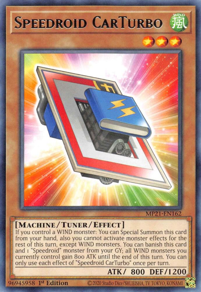 Speedroid CarTurbo [MP21-EN162] Rare