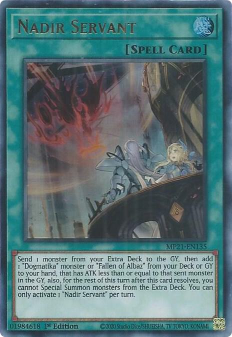 Nadir Servant [MP21-EN135] Ultra Rare
