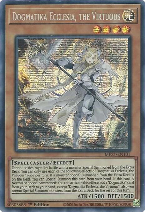 Dogmatika Ecclesia, the Virtuous [MP21-EN101] Prismatic Secret Rare