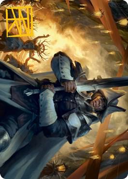 Ritual Guardian Art Card (Gold-Stamped Signature) [Innistrad: Midnight Hunt Art Series]