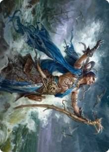 Lier, Disciple of the Drowned Art Card [Innistrad: Midnight Hunt Art Series]