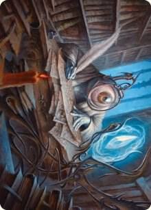 Unblinking Observer Art Card [Innistrad: Midnight Hunt Art Series]