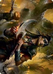 Harvesttide Sentry Art Card [Innistrad: Midnight Hunt Art Series]