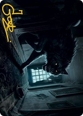 Primal Adversary Art Card (Gold-Stamped Signature) [Innistrad: Midnight Hunt Art Series]