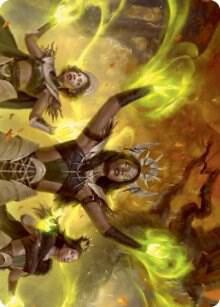 Dawnhart Wardens Art Card [Innistrad: Midnight Hunt Art Series]