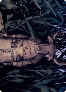Fleshtaker Art Card [Innistrad: Midnight Hunt Art Series]