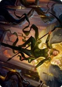 Sigarda, Champion of Light Art Card [Innistrad: Midnight Hunt Art Series]
