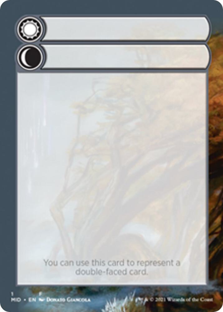 Helper Card (1/9) [Innistrad: Midnight Hunt Tokens]