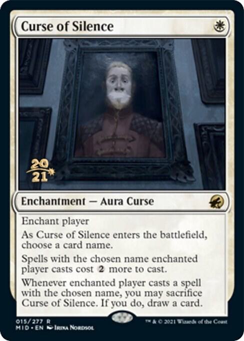 Curse of Silence [Innistrad: Midnight Hunt Prerelease Promos]