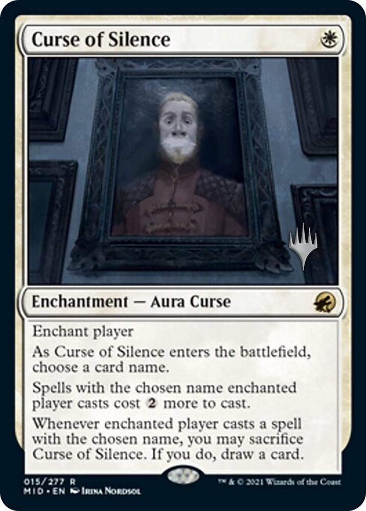 Curse of Silence (Promo Pack) [Innistrad: Midnight Hunt Promos]