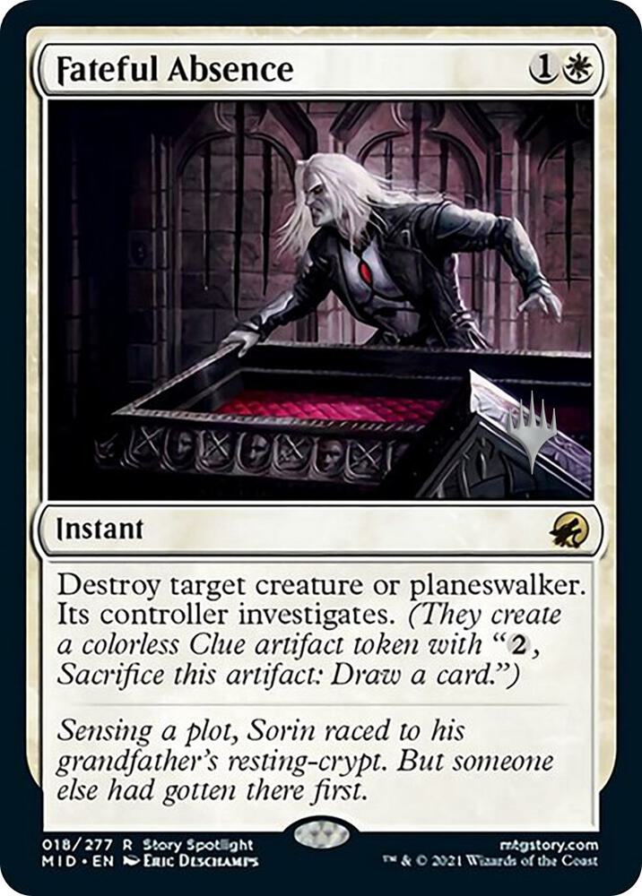 Fateful Absence (Promo Pack) [Innistrad: Midnight Hunt Promos]