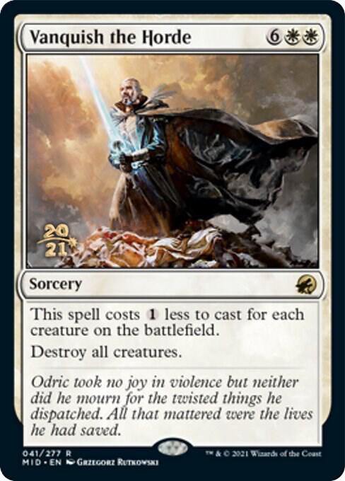 Vanquish the Horde [Innistrad: Midnight Hunt Prerelease Promos]