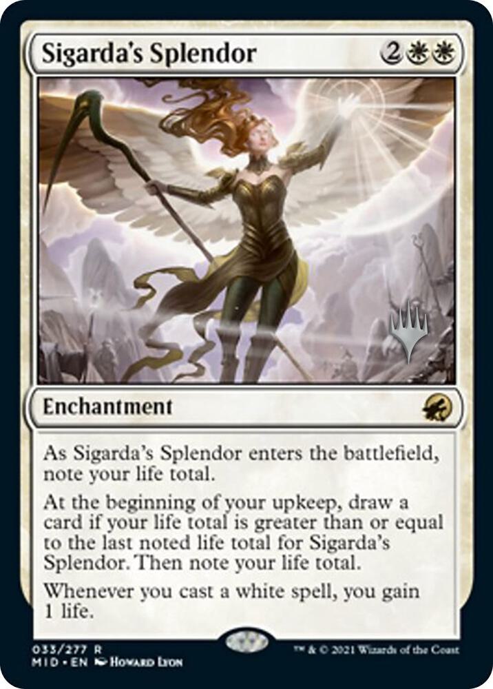 Sigarda's Splendor (Promo Pack) [Innistrad: Midnight Hunt Promos]