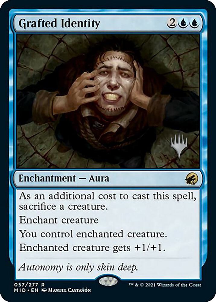 Grafted Identity (Promo Pack) [Innistrad: Midnight Hunt Promos]