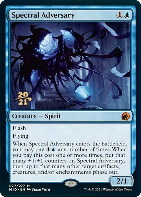 Spectral Adversary [Innistrad: Midnight Hunt Prerelease Promos]