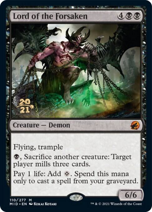 Lord of the Forsaken [Innistrad: Midnight Hunt Prerelease Promos]