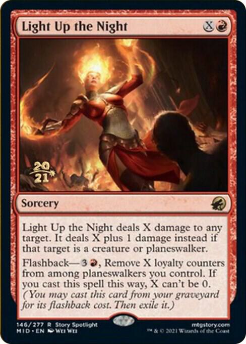 Light Up the Night [Innistrad: Midnight Hunt Prerelease Promos]