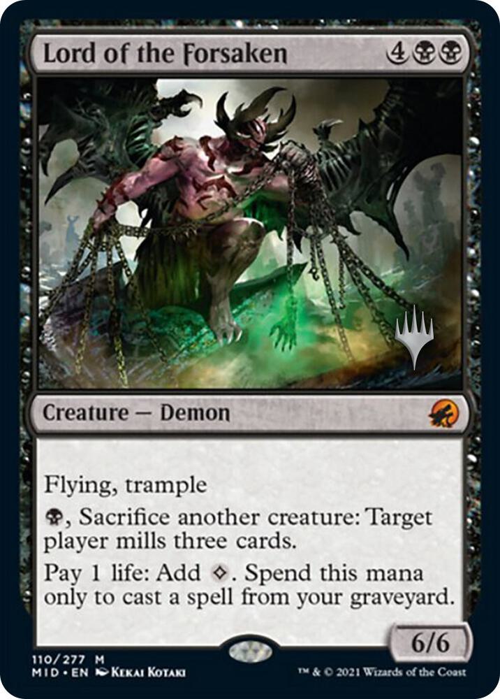 Lord of the Forsaken (Promo Pack) [Innistrad: Midnight Hunt Promos]