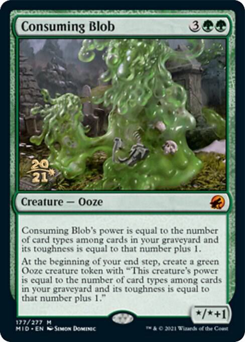 Consuming Blob [Innistrad: Midnight Hunt Prerelease Promos]