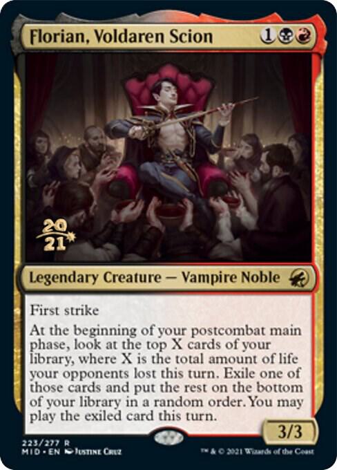 Florian, Voldaren Scion [Innistrad: Midnight Hunt Prerelease Promos]