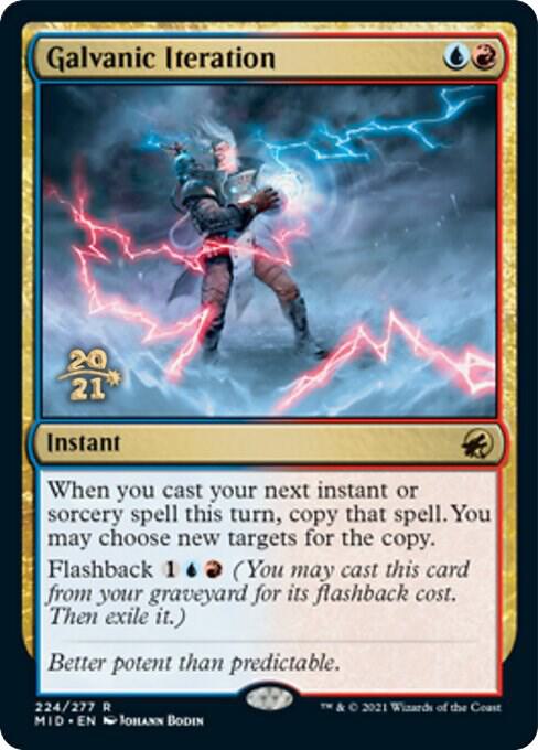 Galvanic Iteration [Innistrad: Midnight Hunt Prerelease Promos]