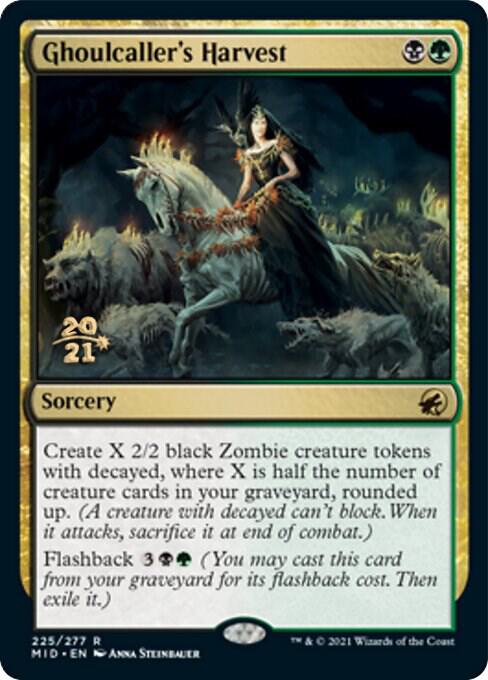 Ghoulcaller's Harvest [Innistrad: Midnight Hunt Prerelease Promos]