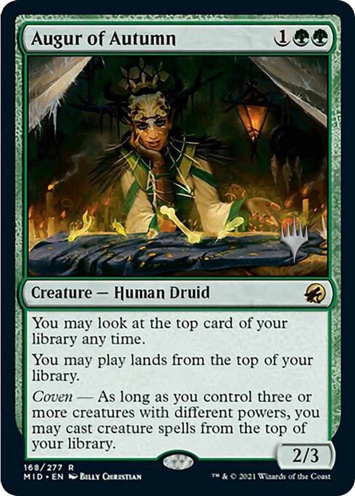 Augur of Autumn (Promo Pack) [Innistrad: Midnight Hunt Promos]