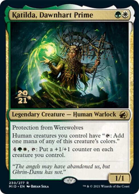 Katilda, Dawnhart Prime [Innistrad: Midnight Hunt Prerelease Promos]