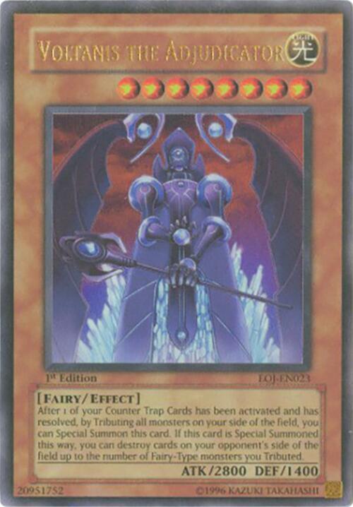 Voltanis the Adjudicator [EOJ-EN023] Ultra Rare
