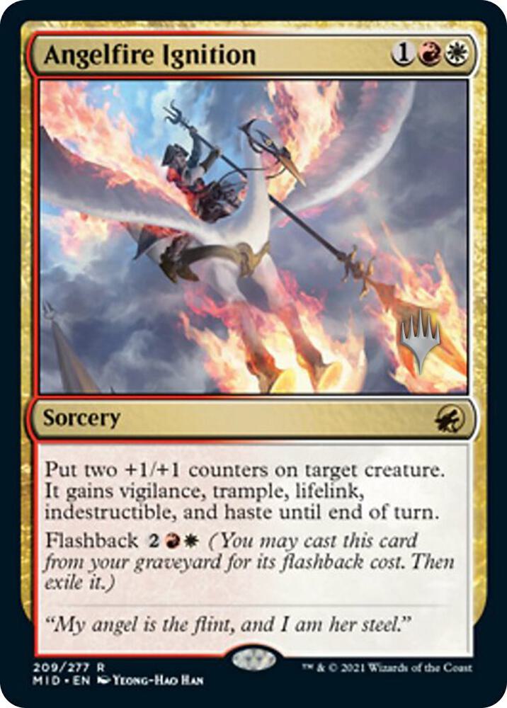 Angelfire Ignition (Promo Pack) [Innistrad: Midnight Hunt Promos]
