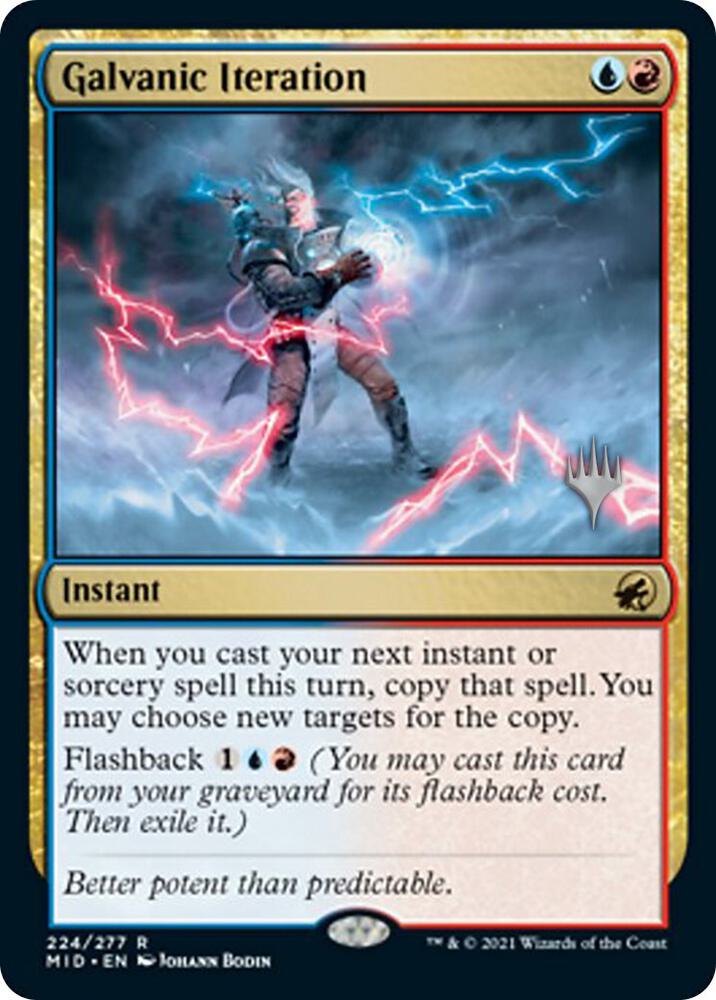 Galvanic Iteration (Promo Pack) [Innistrad: Midnight Hunt Promos]