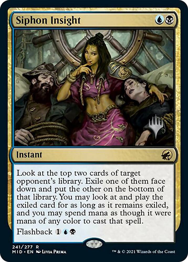 Siphon Insight (Promo Pack) [Innistrad: Midnight Hunt Promos]