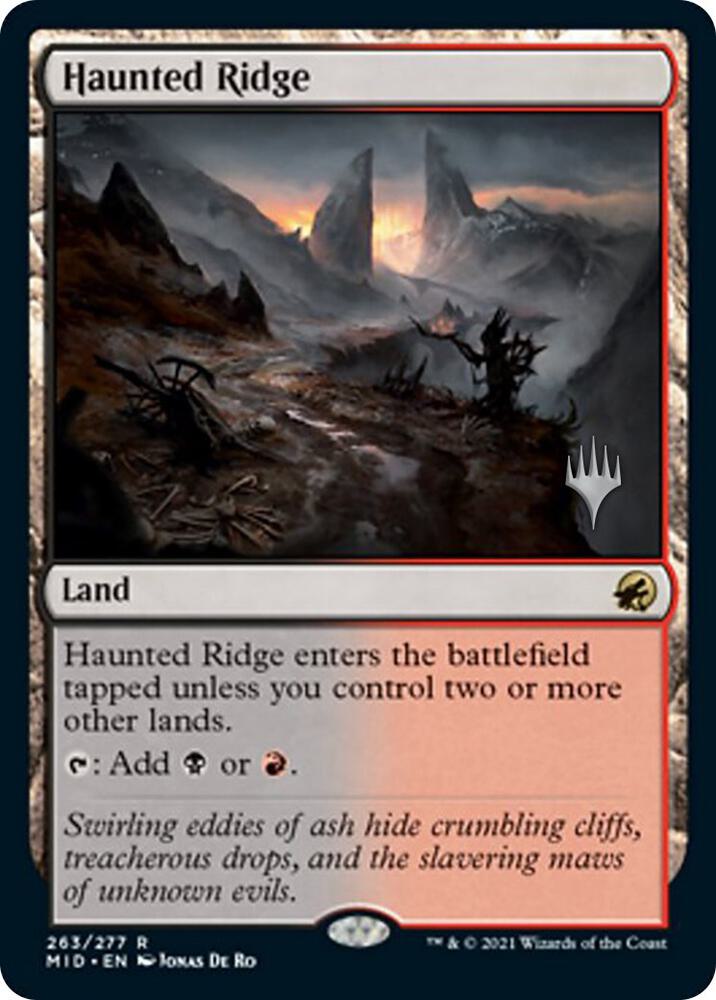 Haunted Ridge (Promo Pack) [Innistrad: Midnight Hunt Promos]