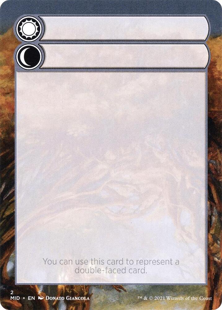 Helper Card (2/9) [Innistrad: Midnight Hunt Tokens]