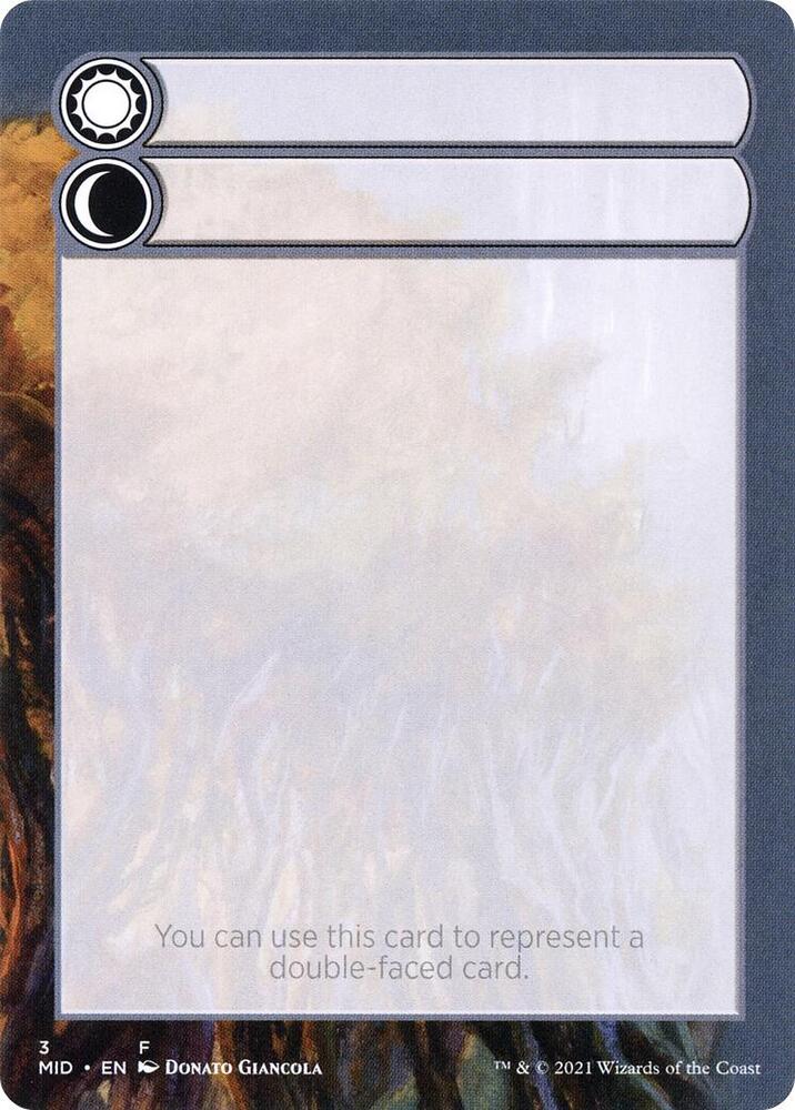 Helper Card (3/9) [Innistrad: Midnight Hunt Tokens]