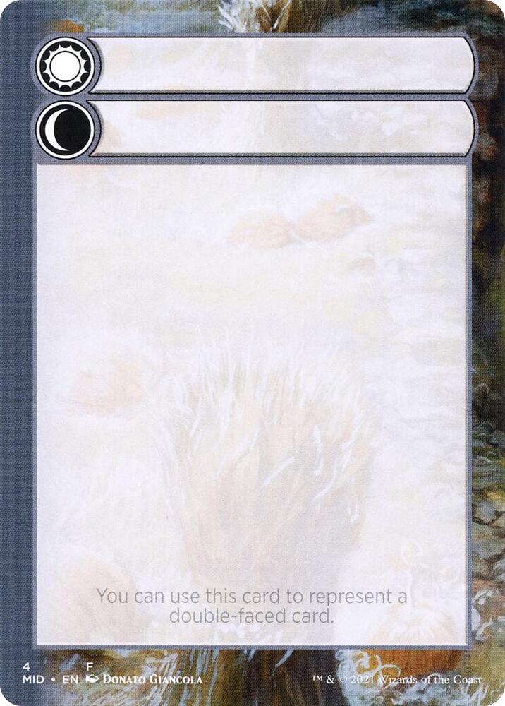 Helper Card (4/9) [Innistrad: Midnight Hunt Tokens]