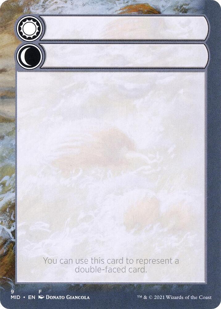 Helper Card (9/9) [Innistrad: Midnight Hunt Tokens]