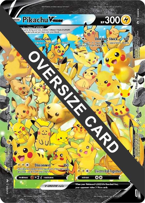 Pikachu V-UNION (None) [Jumbo Cards] (English)