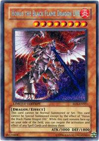 Horus The Black Flame Dragon LV8 [EEN-ENSE1] Secret Rare