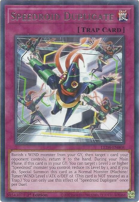Speedroid Dupligate [LED8-EN008] Rare