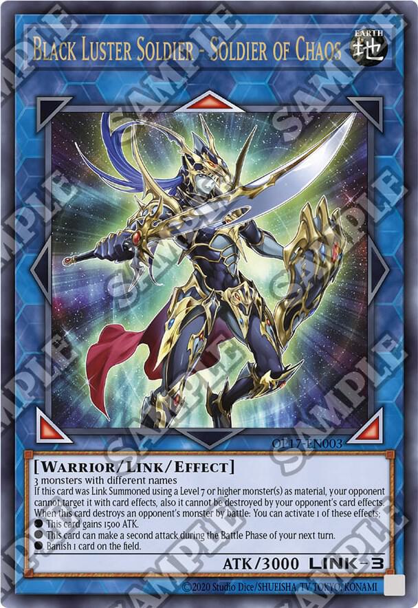 Black Luster Soldier - Soldier of Chaos [OP17-EN003] Ultimate Rare