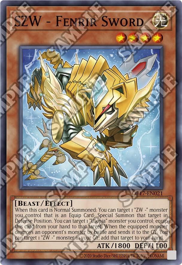 SZW - Fenrir Sword [OP17-EN021] Common