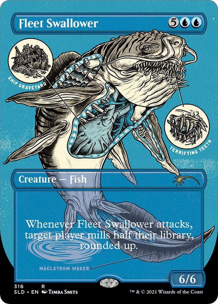 Fleet Swallower (Borderless) [Secret Lair Drop Series]